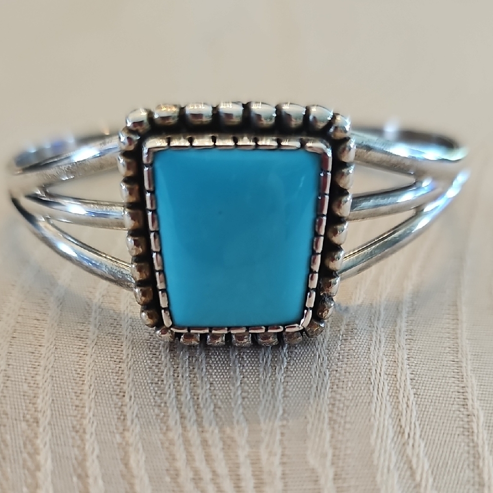 Carol Felley Cabochon Cuff Bracelet